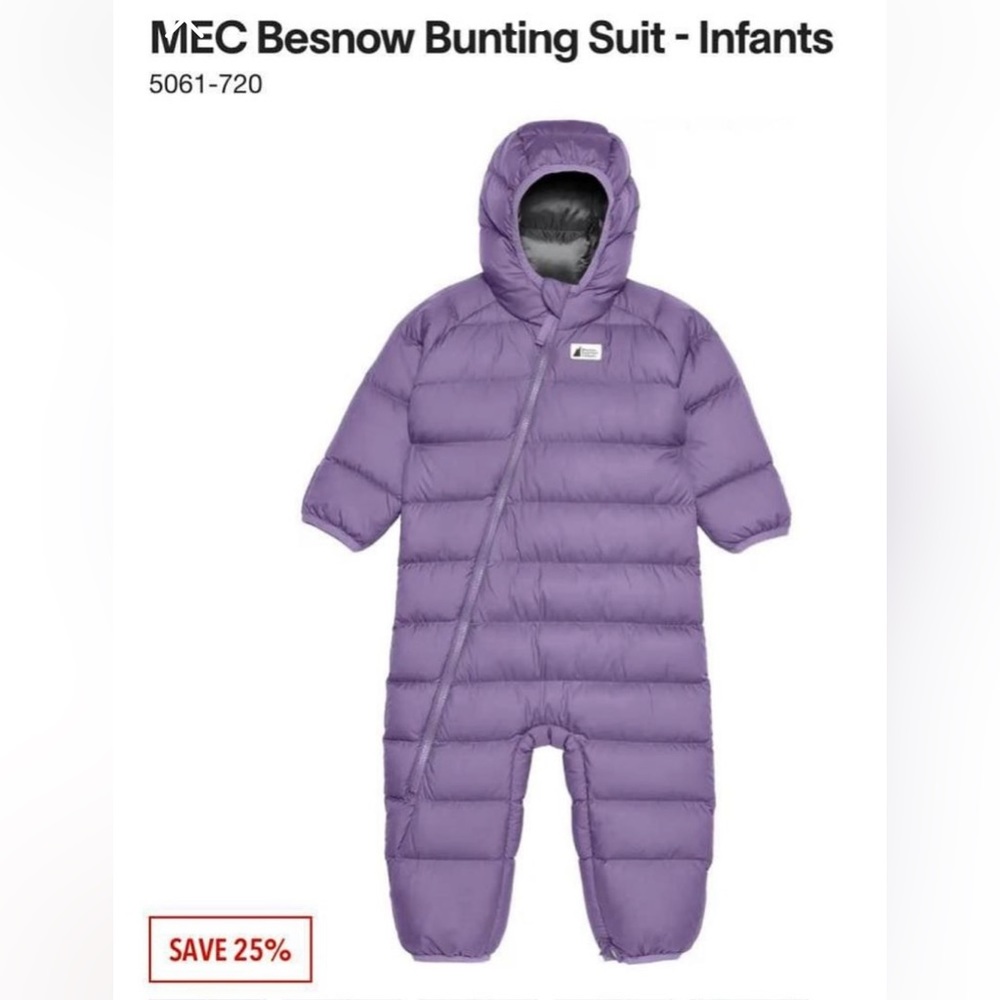 MEC Down Filled Snowsuit